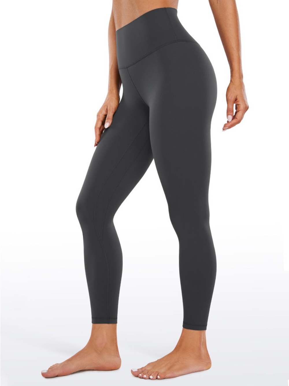 CRZ YOGA Butterluxe Double Seamed 25” Leggings Grey Size S